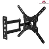 Suporte de parede para TV Maclean MC-759 para ecrãs de 13–55 polegadas, capacidade de carga 30 kg, VESA 75x75–400x400, inclinável e profundidade ajustável
