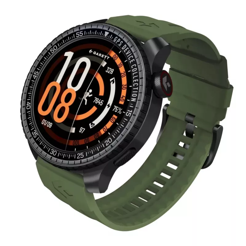 Smartwatch Garett Compass GPS preto — Smartwatch Garett Compass GPS, preto