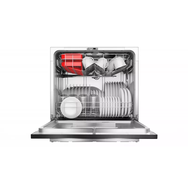 Máquina de lavar louça Toshiba DW-08T2EE(W)-PL, 8 serviços, classe de eficiência energética F, 49 dB, 55×59×50 mm
