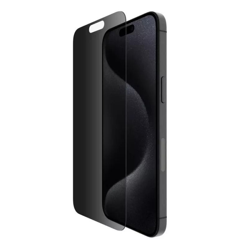 Belkin ScreenForce InvisiGlass protetor de ecrã de privacidade para Apple iPhone 16 Pro Max, OVA170hq