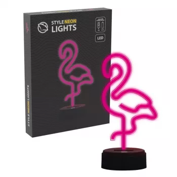 Lâmpada LED de mesa/decorativa MANTA SNL79PK rosa flamingo – lâmpada de decoração LED
