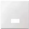 Interruptor de luz Merten 433819 — unipolar, caixa de termoplástico, branco