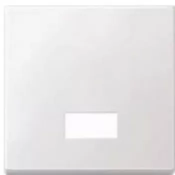 Interruptor de luz Merten 433819 — unipolar, caixa de termoplástico, branco