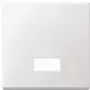 Interruptor de luz Merten 433819 — unipolar, caixa de termoplástico, branco