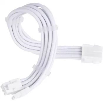 Cabo de extensão de alimentação SILVERSTONE PCIe 8‑pin SST-PP07E-PCI8W-V2 30 cm branco