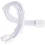 Cabo de extensão de alimentação SILVERSTONE PCIe 8‑pin SST-PP07E-PCI8W-V2 30 cm branco