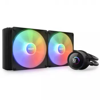 Refrigeração líquida All-in-One NZXT Kraken 280 RGB 14 cm preta