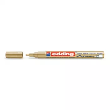 Edding 751 dourado marcador dourado branco 1 mm