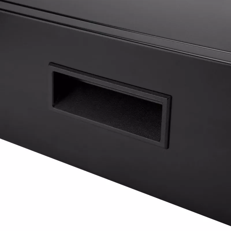 Gaveta de secretária MACLEAN MC-461 design ergonómico compacto, montagem fácil, acessório para secretária