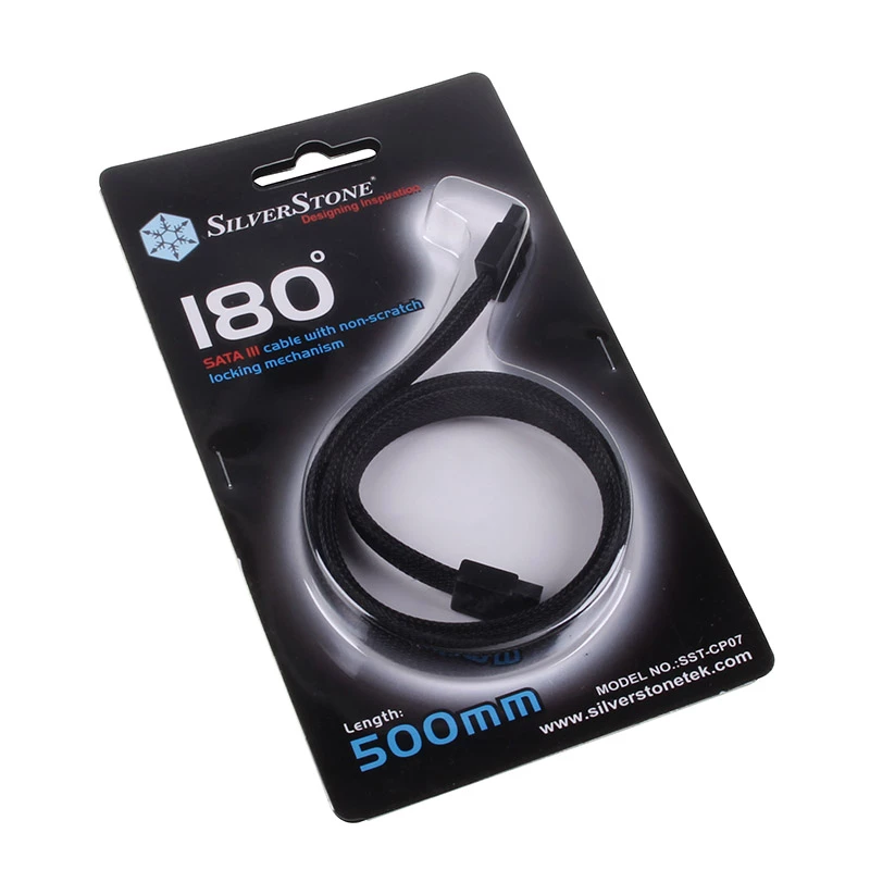 SilverStone CP07 - cabo SATA - Serial ATA 150/300/600 - SATA (macho)