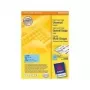 Etiqueta autocolante para impressora AVERY 3449 azul 70 x 37 mm