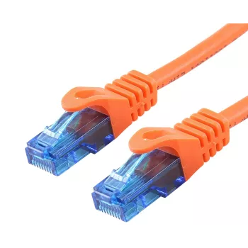 Cabo de rede LOGON TCU55U150O Cat5e U/UTP (UTP) 15 m laranja RJ-45