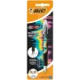 Caneta de tinta permanente BIC X Pen Decor Girls blister 1