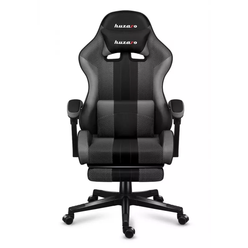 CADEIRA GAMING HUZARO FORCE 4.7 CINZENTA MESH
