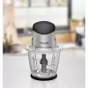 Trituradora elétrica Rommelsbacher MZ 500 — 1,5 L, 500 W, Aço inoxidável preto