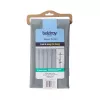 Cortinado de duche Beldray LA028268LGRYUFFEU7 Antibac cinzento – cortinado de banho antibacteriano, tamanho padrão