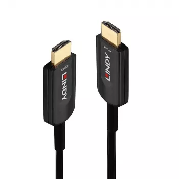 Cabo HDMI Ultra High Speed híbrido de fibra ótica Lindy 20m, 20 m