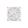 DeepCool FL12R WH 3-in-1 Reverse 120 mm ventoinhas de caixa, 3 un., 500-2150 RPM, 93,45 m³/h, rolamento de dinâmica de fluidos, PWM de 4 pinos, 33,9 dB, brancas