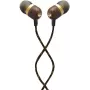Auscultadores Marley Smile Jamaica, intra-auriculares, com fios, microfone, latão | Marley | Auscultadores | Smile Jamaica