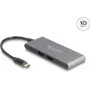 Hub USB DeLOCK 4 portas Type-C 2 x USB Type-A 2 x USB Type-C 10 Gbps