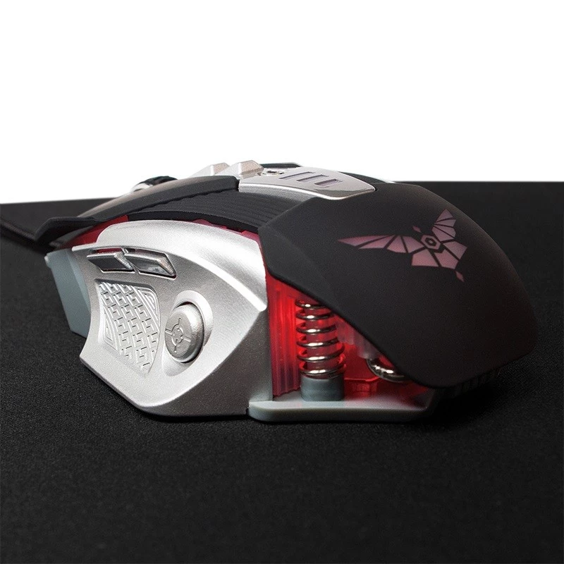 Rato de gaming USB com pesos adicionais