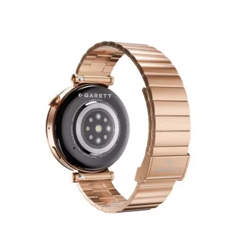 Smartwatch Garett Rose rosa dourado Steel