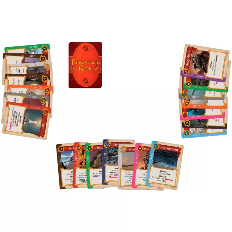 Fantastische Reiche, jogo de cartas