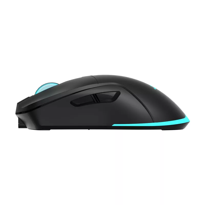 Rato Baracuda BGM-121 Turtle preto USB