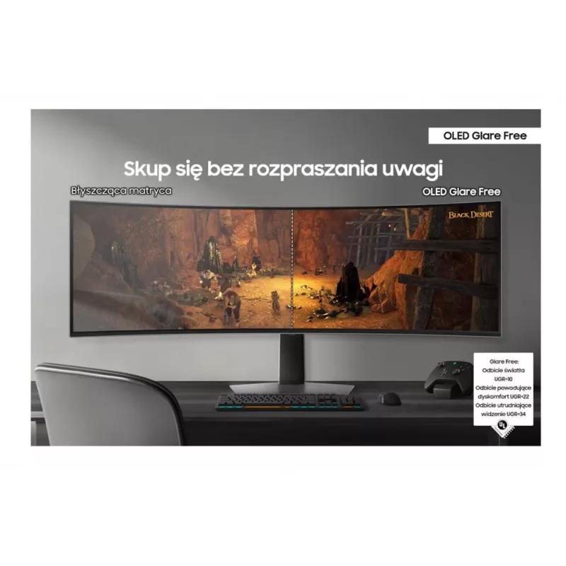 Monitor Samsung Odyssey G9 OLED 49 polegadas OLED 5120 x 1440