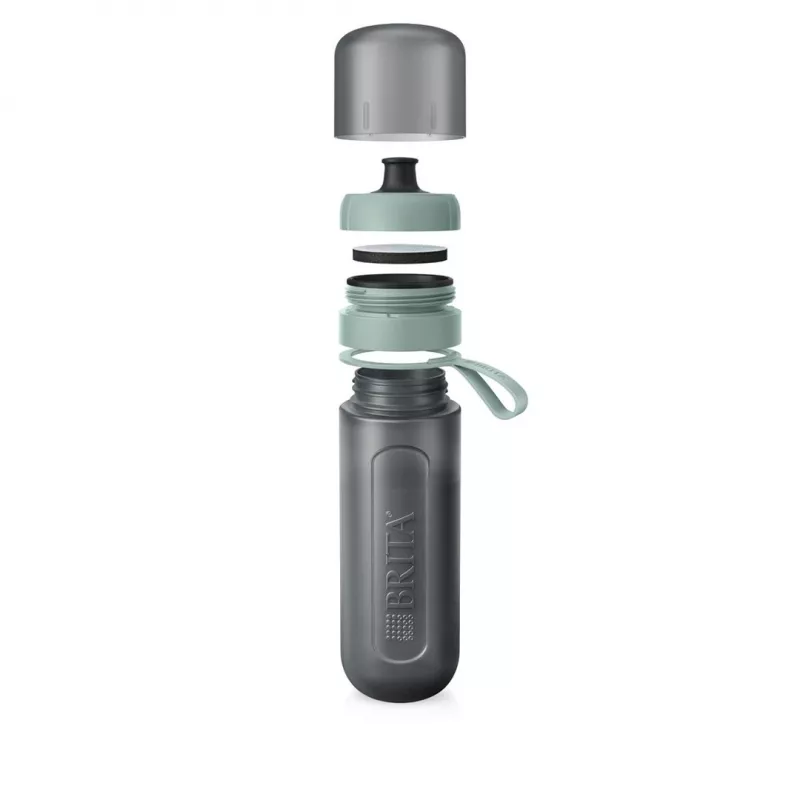 Garrafa com filtro Brita Active 0,6 l verde-pastel