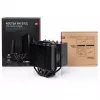 Noctua NH-D12L chromax.black cooler de CPU a ar, 120 mm, alumínio, preto, 450–2000 RPM, 22,6 dBA