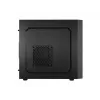 Caixa de PC NATEC Helix Mini Tower preto — microATX/Mini-ITX, 3×3,5 polegadas + 5×2,5 polegadas, GPU 33 cm, ligações USB-C/USB-A