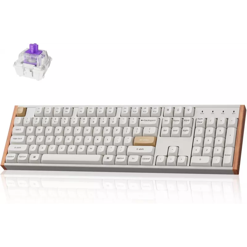 Teclado sem fios K10 HE Special ED/BRANCO K10H-Q1 Keychron