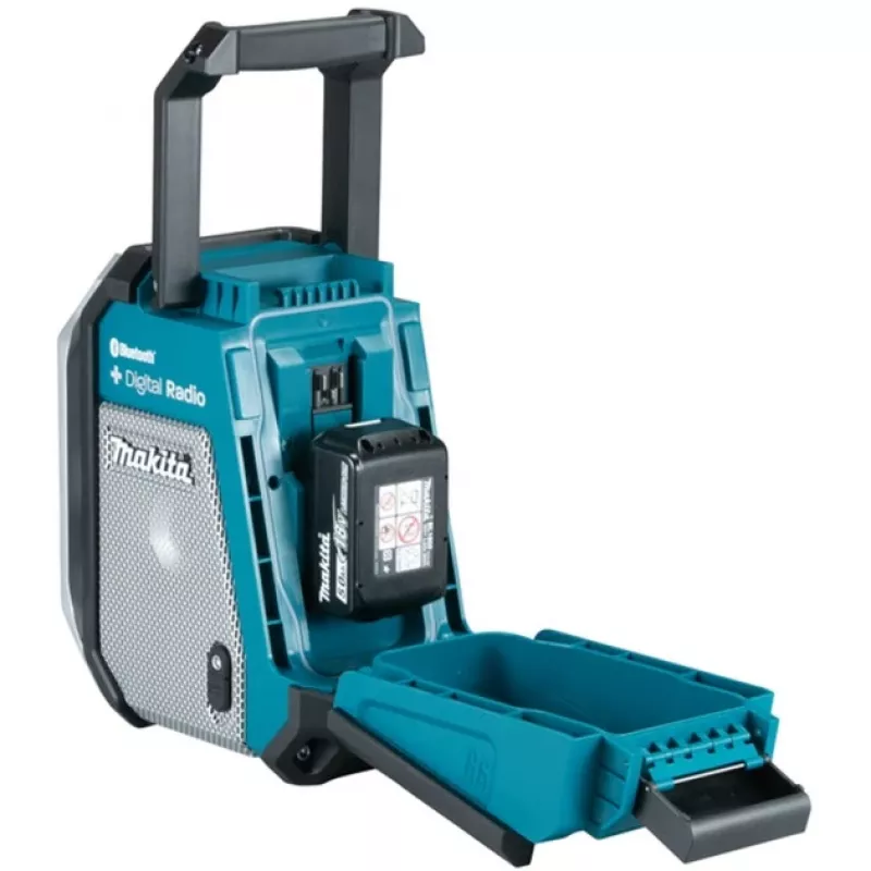MAKITA RÁDIO 12/14,4/18V DMR115 FM/DAB BLUETOOTH AUX USB