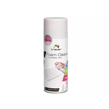 Espuma de limpeza Tracer 400ML + pano de microfibra