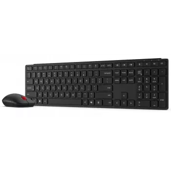 Conjunto de teclado e rato sem fios Lenovo 6000 – Conectividade multi-modo, layout nórdico