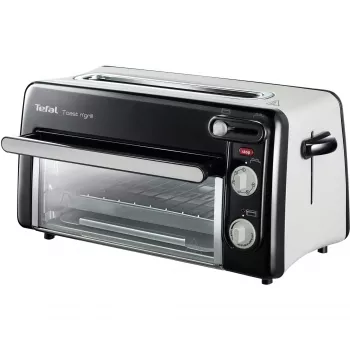 Torradeira Tefal TL6008 2 fatias 1300 W alumínio preto