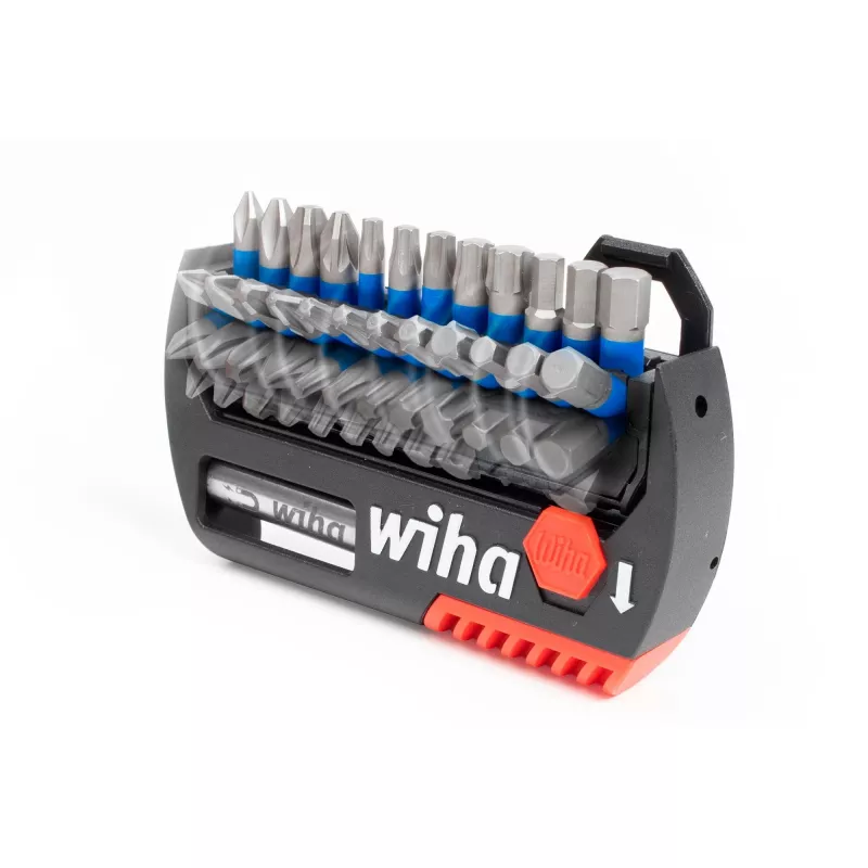 WIHA 41824 - Conjunto de bits FlipSelector, 13 peças mistas, 25 mm, bit T (41824)