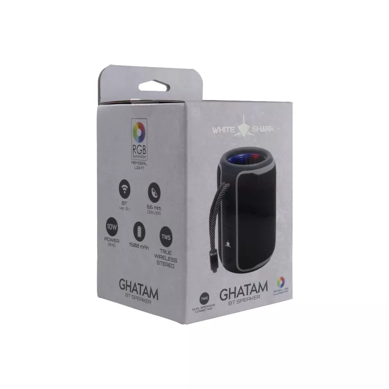 White Shark GBT-3007 Ghatam preto/cinzento