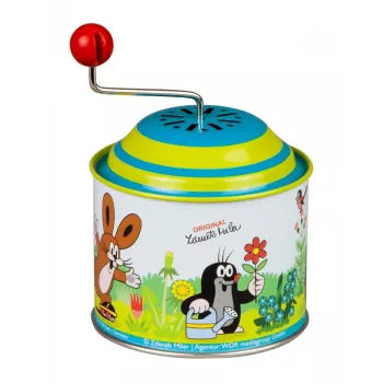 Brinquedo musical de madeira Lena 52768 «Pequena Toupeira» – brinquedo de empurrar musical para crianças