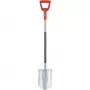 Pá WOLF-Garten ASP-D aço vermelho 1230 mm