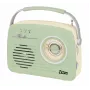 Rádio de mesa Eltra LUIZA RETRO SP-11 com suporte MP3, USB e cartão SD, menta