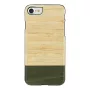Capa para telemóvel man and wood para iPhone 7/8 – Bambuswald preto