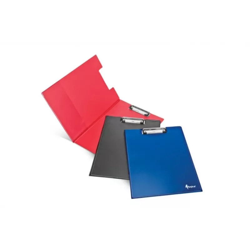 Clip Pad Forpus, dobrável, A4, preto