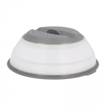 Tampa para alimentos JATA HACC4530 Cinzento Branco Redonda 26 cm