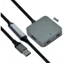 Hub USB VALUE 12.99.1125 USB 3.2 Gen 1 Type-A preto 10m