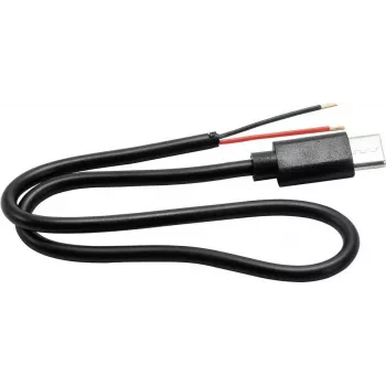 Cabo USB-C para 2x extremidades abertas 30 cm Omnitronic 30222105