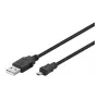 Cabo USB Microconnect USBAMB82 USB 2.0 1,8 m USB-A Mini-USB-B preto