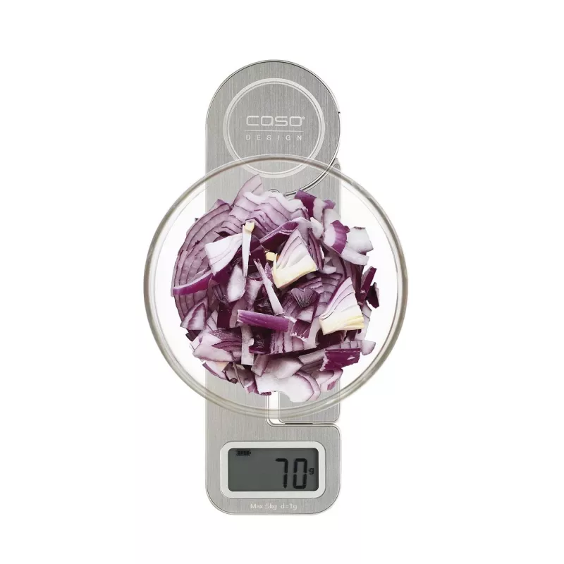Caso | Balanças | KitchenEcostyle | Capacidade máxima 5 kg | Divisão 1 g | Tipo de visor LCD | Aço inoxidável