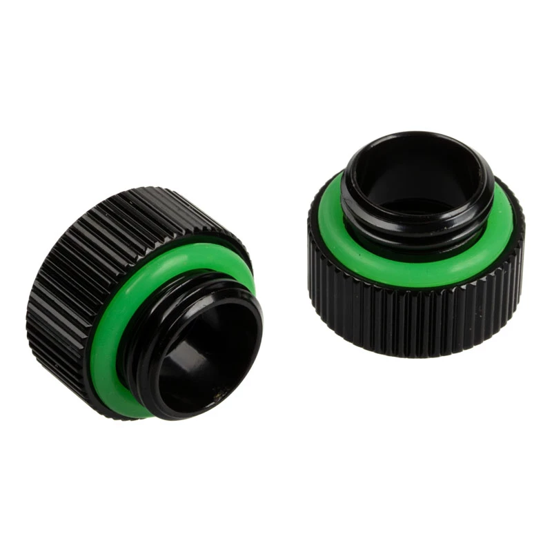Bitspower Touchaqua TA-F40-GB adaptador reto, G1/4 polegada macho – G1/4 polegada fêmea, preto (2 un.)